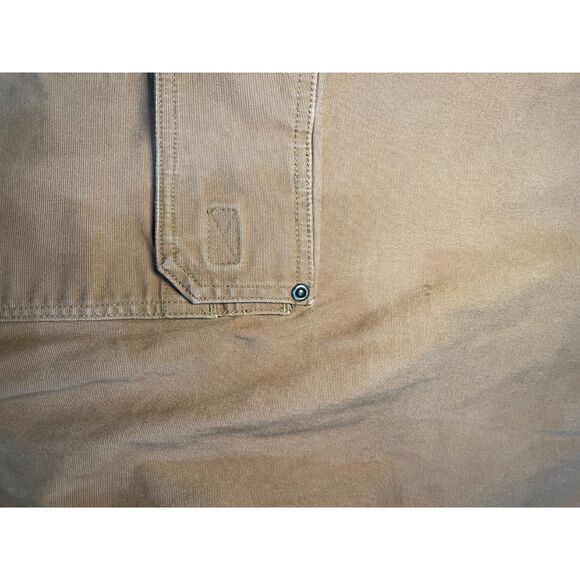 Duluth Trading Mens Flex Fire Hose Cargo Work‎ Pants Brown Size 50X34 Carpenter - Picture 6 of 8